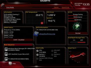 AORUS Z370 Gaming 3 BIOS 1