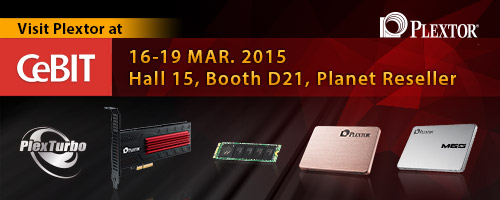 Plextor CeBIT 2015